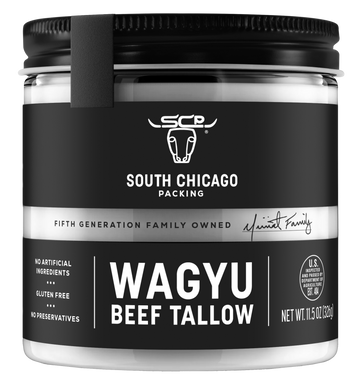 Wagyu Beef Tallow 11.5 Oz Glass Jar - Case (6 Units)
